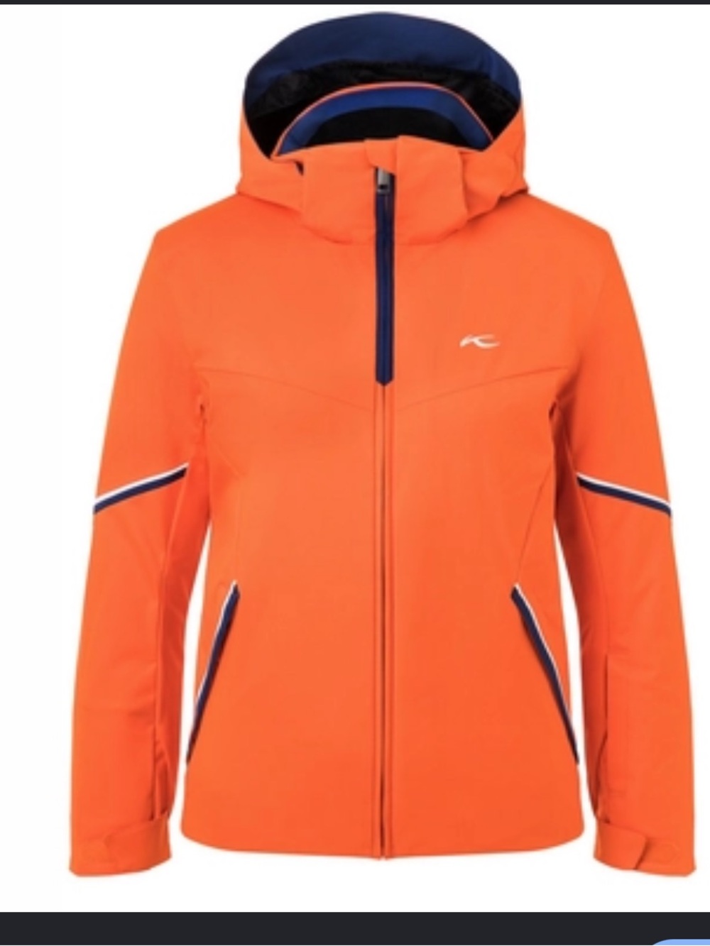 KJUS Boys Formula Orange Ski Jacket Size 176/16 US